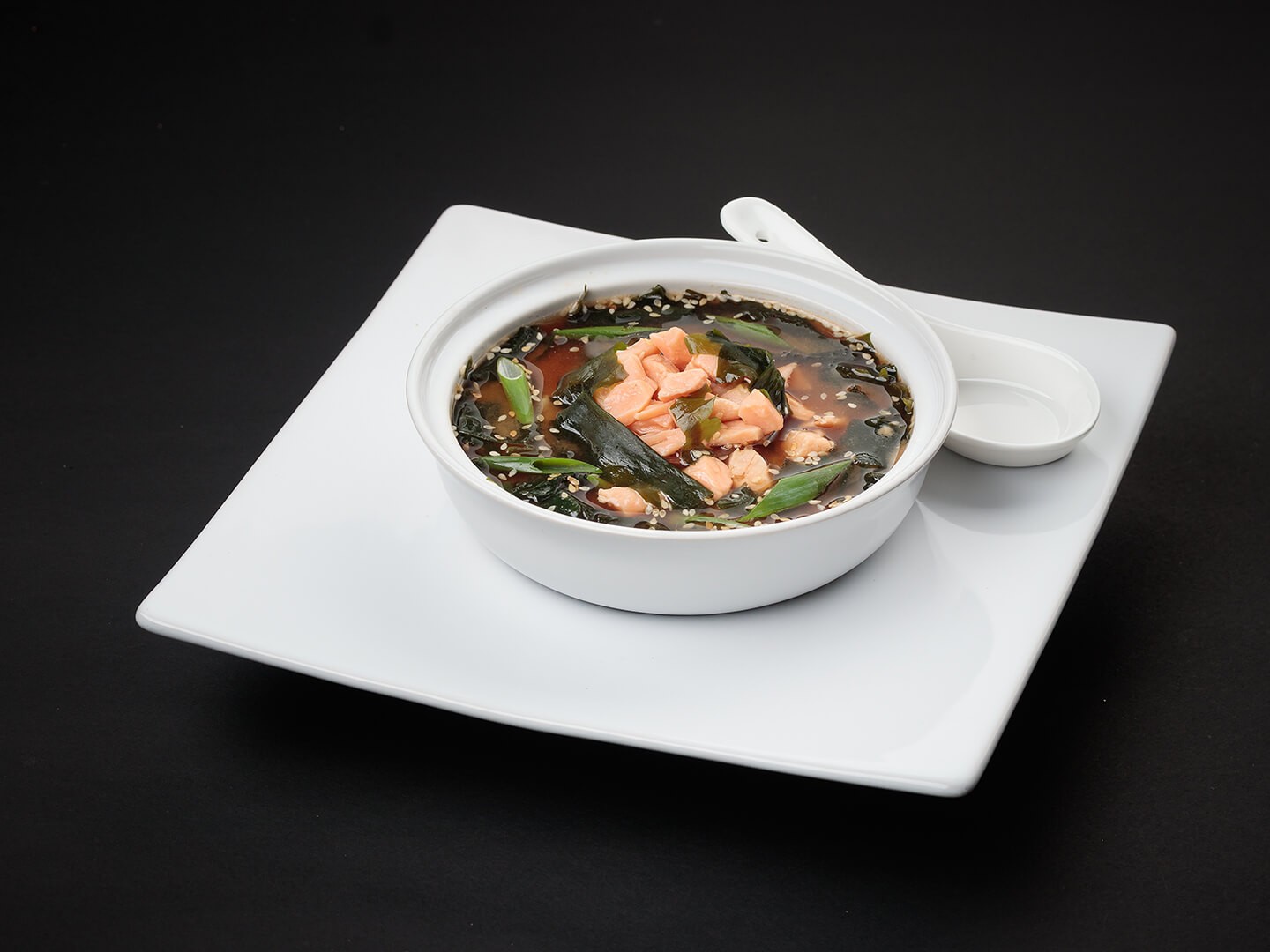 Мисо с лососем