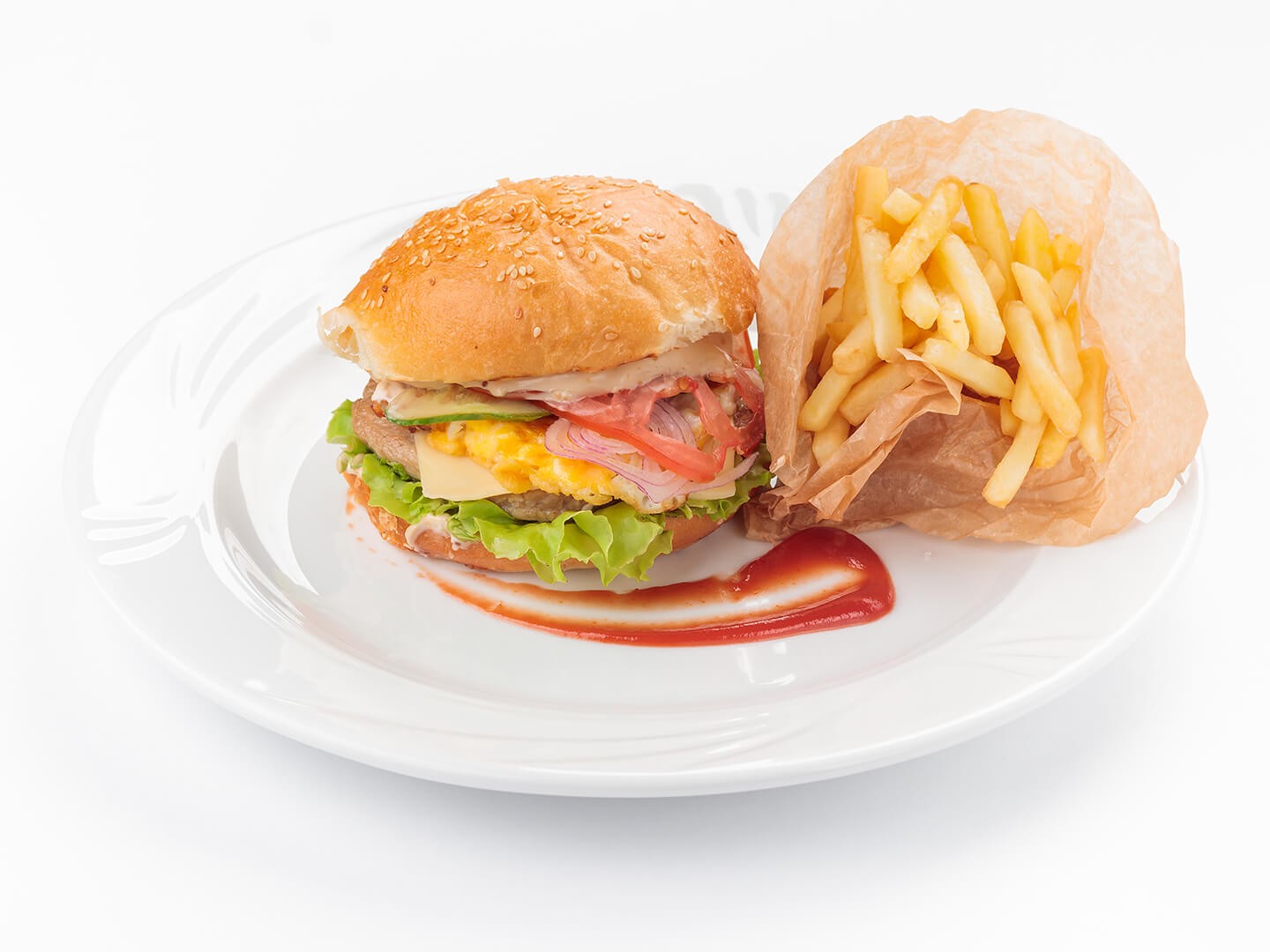 ГамБургер со свининой