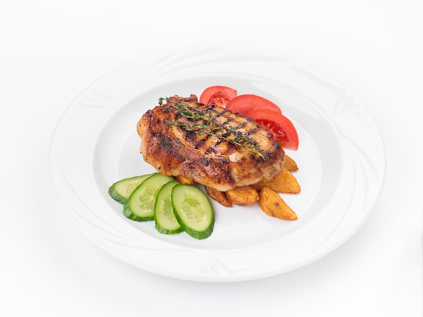 Свиной стейк