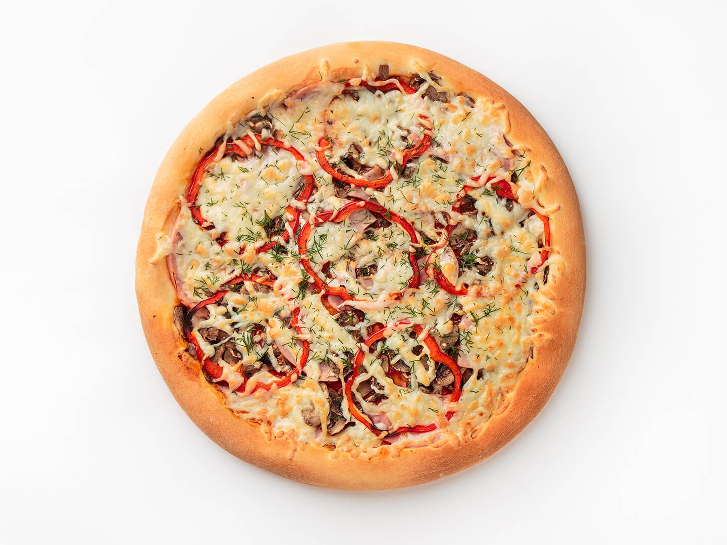 Грибная с ветчиной 21